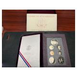 Key Date 1996 Olympic Silver Prestige Mint Set in Original U.S. Mint Package with COA - Greysheet Wholesale Value is $150.00