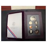 Key Date 1996 Olympic Silver Prestige Mint Set in Original U.S. Mint Package with COA - Greysheet Wholesale Value is $150.00