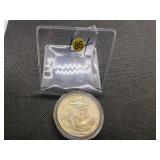 1994 Beautiful Uncirculated 1 Oz. Silver American Eagle  Greysheet Wholesale Value is $112.40