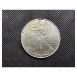 1997 Beautiful Uncirculated 1 Oz. Silver American Eagle  Greysheet Wholesale Value is $111.40