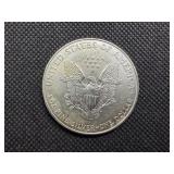 1997 Beautiful Uncirculated 1 Oz. Silver American Eagle  Greysheet Wholesale Value is $111.40