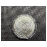 2000 Beautiful Uncirculated 1 Oz. Silver American Eagle  Greysheet Wholesale Value is $101.40