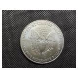 2003 Beautiful Uncirculated 1 Oz. Silver American Eagle  Greysheet Wholesale Value is $99.90