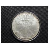 2006 Beautiful Uncirculated 1 Oz. Silver American Eagle  Greysheet Wholesale Value is $97.40