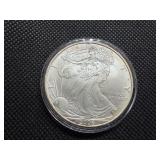 2006 Beautiful Uncirculated 1 Oz. Silver American Eagle  Greysheet Wholesale Value is $97.40