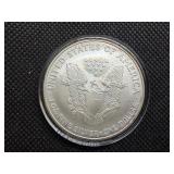 2006 Beautiful Uncirculated 1 Oz. Silver American Eagle  Greysheet Wholesale Value is $97.40