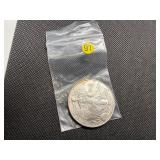 2007 Beautiful Uncirculated 1 Oz. Silver American Eagle  Greysheet Wholesale Value is $96.40