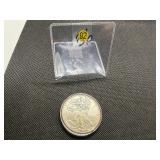 2009 Beautiful Uncirculated 1 Oz. Silver American Eagle  Greysheet Wholesale Value is $96.40