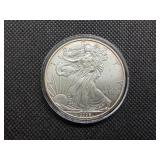 2009 Beautiful Uncirculated 1 Oz. Silver American Eagle  Greysheet Wholesale Value is $96.40