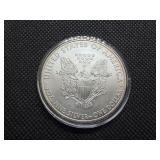 2009 Beautiful Uncirculated 1 Oz. Silver American Eagle  Greysheet Wholesale Value is $96.40