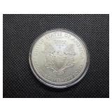 2010 Beautiful Uncirculated 1 Oz. Silver American Eagle  Greysheet Wholesale Value is $96.40