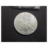 2013 Beautiful Uncirculated 1 Oz. Silver American Eagle  Greysheet Wholesale Value is $96.40