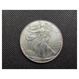 2017 Beautiful Uncirculated 1 Oz. Silver American Eagle  Greysheet Wholesale Value is $96.40