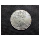 2017 Beautiful Uncirculated 1 Oz. Silver American Eagle  Greysheet Wholesale Value is $96.40