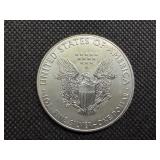 2017 Beautiful Uncirculated 1 Oz. Silver American Eagle  Greysheet Wholesale Value is $96.40