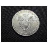 2017 Beautiful Uncirculated 1 Oz. Silver American Eagle  Greysheet Wholesale Value is $96.40