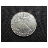 2020 Beautiful Uncirculated 1 Oz. Silver American Eagle  Greysheet Wholesale Value is $96.40