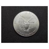 2020 Beautiful Uncirculated 1 Oz. Silver American Eagle  Greysheet Wholesale Value is $96.40