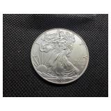 2020 Beautiful Uncirculated 1 Oz. Silver American Eagle  Greysheet Wholesale Value is $96.40