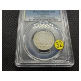 1999-S Silver Connecticut Washington Quarter PCGS PR69DCAM - PCGS Price Guide Value for a PR69DCAM is $20