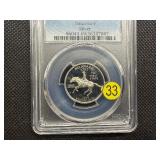 1999-S Silver Delaware Washington Quarter PCGS PR69DCAM - PCGS Price Guide Value for a PR69DCAM is $25