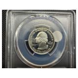 1999-S Silver Delaware Washington Quarter PCGS PR69DCAM - PCGS Price Guide Value for a PR69DCAM is $25