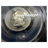 1999-S Silver Georgia Washington Quarter PCGS PR69DCAM - PCGS Price Guide Value for a PR69DCAM is $25