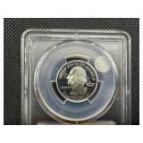 2006-S Silver Nevada Washington Quarter PCGS PR69DCAM - PCGS Price Guide Value for a PR69DCAM is $25