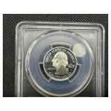 2006-S Silver South Dakota Washington Quarter PCGS PR69DCAM - PCGS Price Guide Value for a PR69DCAM is $25