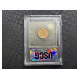 1909-S Lincoln Cent USCG MS63 RD - Greysheet Wholesale Value for an MS63 RB is $345