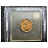 1910-S Lincoln Cent USCG MS64+ RD - Greysheet Wholesale Value for an MS64 RB is $150