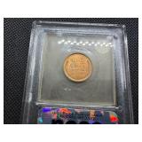 1910-S Lincoln Cent USCG MS64+ RD - Greysheet Wholesale Value for an MS64 RB is $150