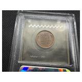 1911-D Lincoln Cent USCG MS65  RD- Greysheet Wholesale Value for an MS65 RB is $475!!