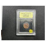 1911-S Lincoln Cent USCG MS64+ RD - Greysheet Wholesale Value for an MS64 RD is $625!!