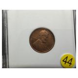 1913-S Lincoln Cent PNA MS64  RED - Greysheet Wholesale Value for an MS64 RB is $450!!