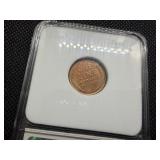 1913-S Lincoln Cent PNA MS64  RED - Greysheet Wholesale Value for an MS64 RB is $450!!