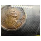 1914-S Lincoln Cent USCG MS63  RB- Greysheet Wholesale Value for an MS63 RB is $600!!