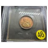 1915-D Lincoln Cent USCG MS66  RD- Greysheet Wholesale Value for an MS66 RB is $1200!!