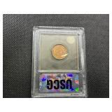1915-D Lincoln Cent USCG MS66  RD- Greysheet Wholesale Value for an MS66 RB is $1200!!