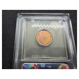 1916-S Lincoln Cent USCG MS63  RD- Greysheet Wholesale Value for an MS63 RB is $160