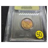 1917-S Lincoln Cent USCG MS64  RB- Greysheet Wholesale Value for an MS64 RB is $275