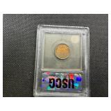 1917-S Lincoln Cent USCG MS64  RB- Greysheet Wholesale Value for an MS64 RB is $275