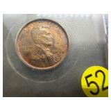 1918-D Lincoln Cent USCG MS64  RD- Greysheet Wholesale Value for an MS64 RB is $400