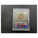 1918-D Lincoln Cent USCG MS64  RD- Greysheet Wholesale Value for an MS64 RB is $400