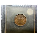 1918-D Lincoln Cent USCG MS64  RD- Greysheet Wholesale Value for an MS64 RB is $400