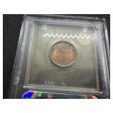 1918-D Lincoln Cent USCG MS64  RD- Greysheet Wholesale Value for an MS64 RB is $400