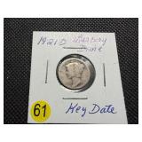 Key Date 1921-D Silver Mercury Dime