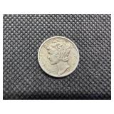 1938 High Grade Silver Mercury Dime