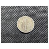 1938 High Grade Silver Mercury Dime