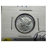 1942 Silver Mercury Dime Marked BU When Purchased